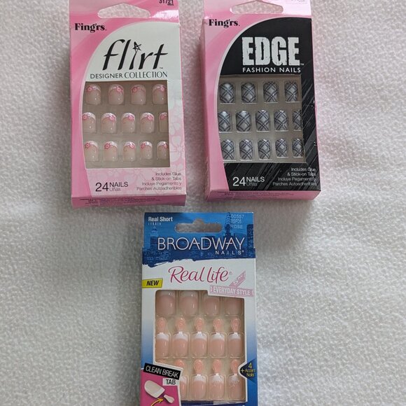 3Packs X 24 Ct Nails Packets - Picture 2 of 9